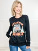 Christmas Movie Junkie Long Sleeve Graphic Tee