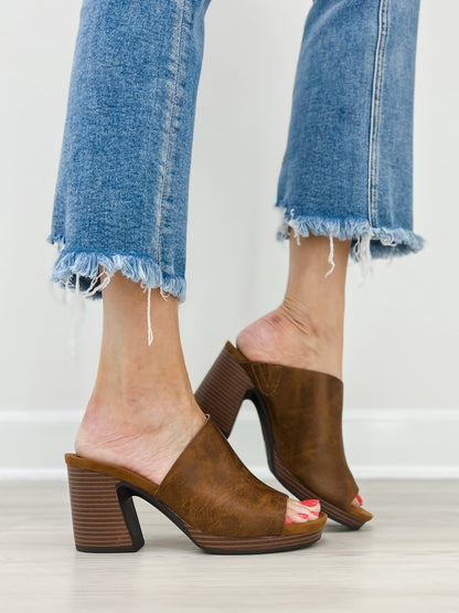 Pierre Dumas MORGEN-13 Block Heel Sandal in New Tan
