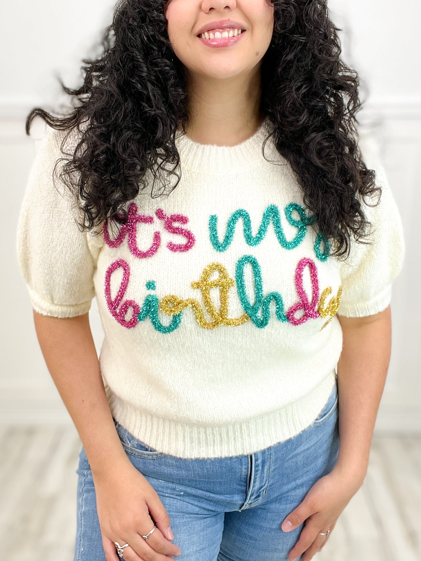 Its my Birthday Sweater