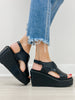 Pierre Dumas FLYNN-4 Wedges in Black