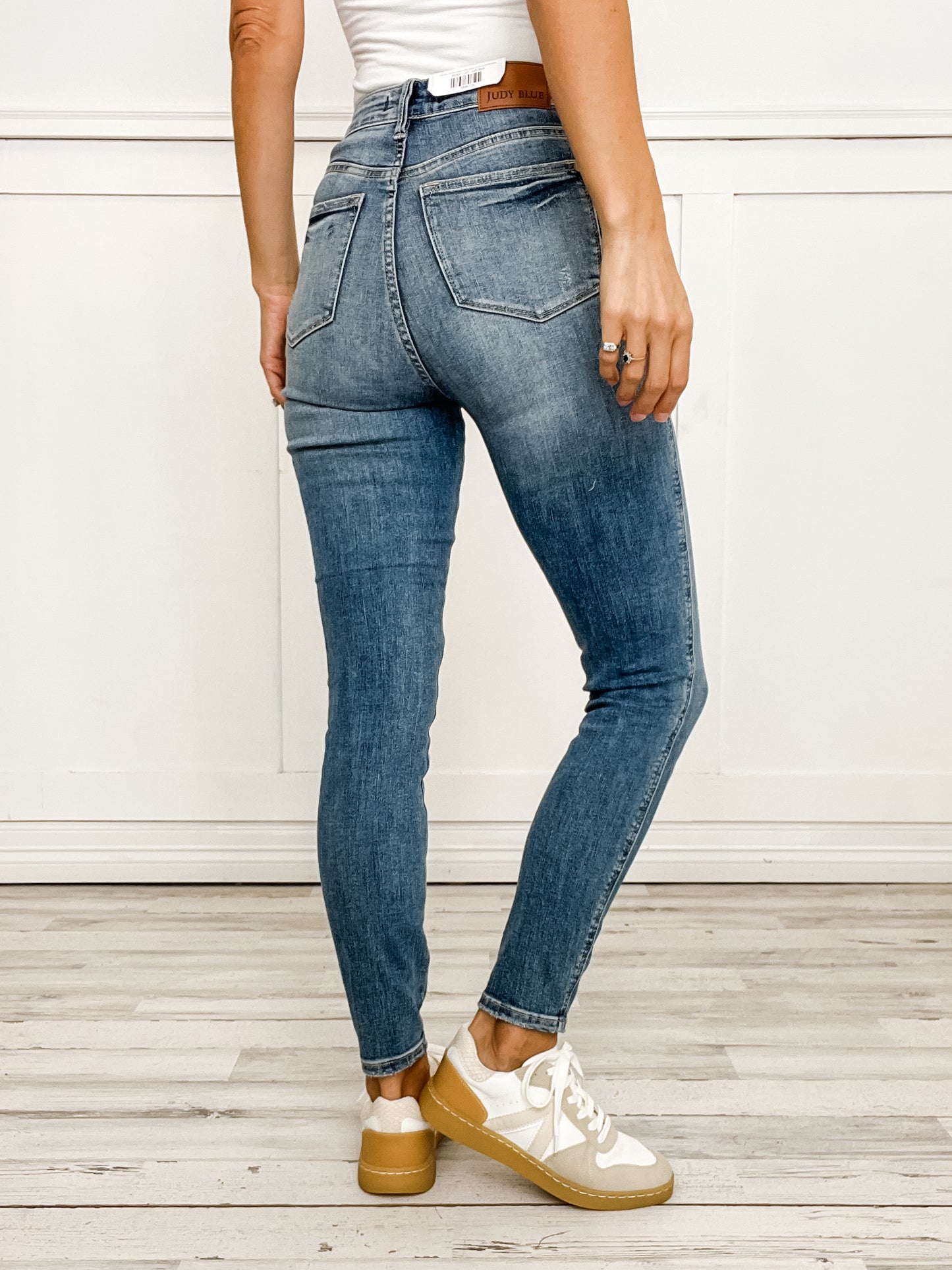 Judy Blue GOLDEN HOUR Hi-Rise Tummy Control NO DISTRESSING Skinny Jeans