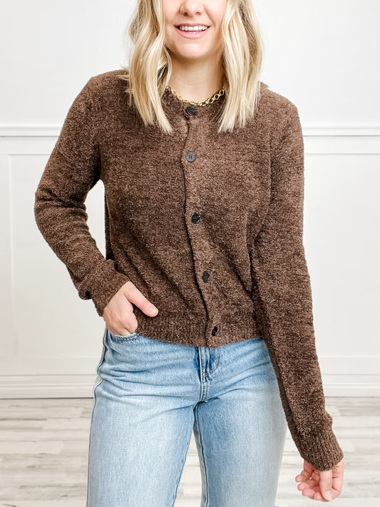 Button Front Sweater Cardigan