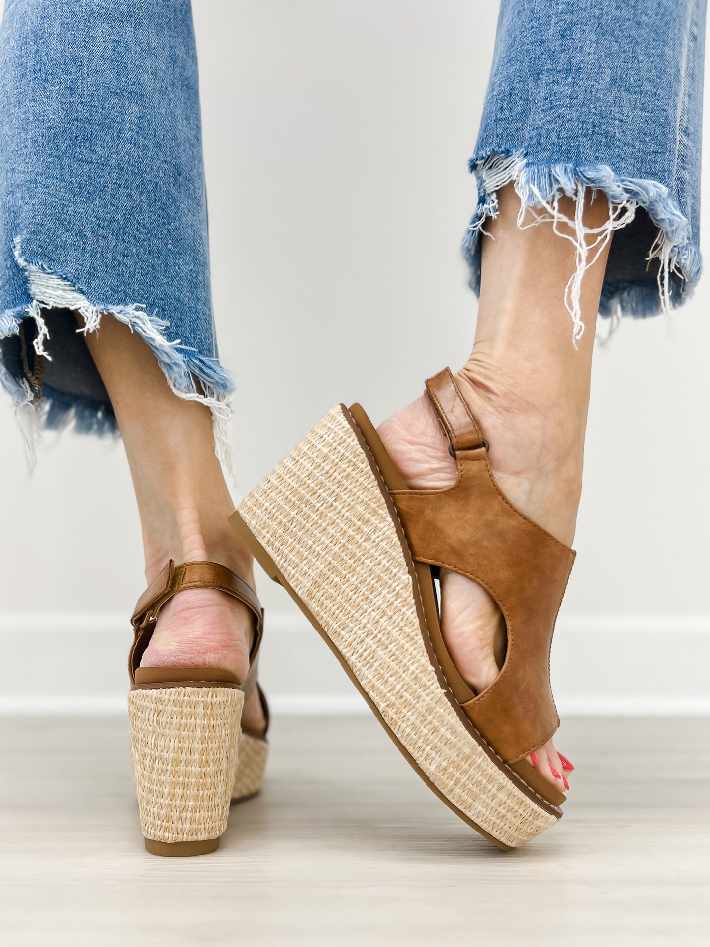 Pierre Dumas FLYNN-3 Wedges in Whiskey