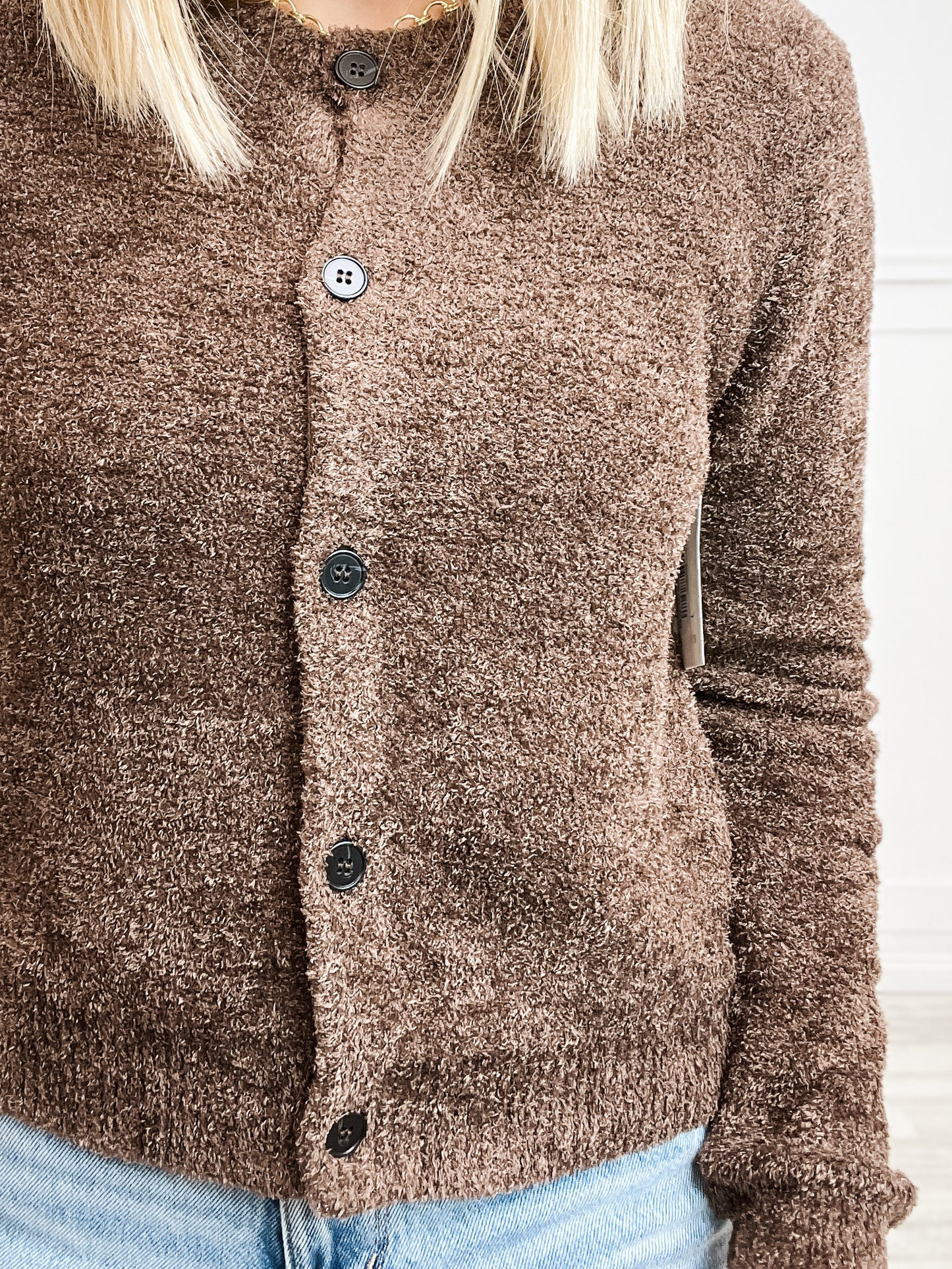 Button Front Sweater Cardigan