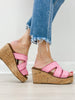 Pierre Dumas FLYNN-2 Wedges in Light Pink