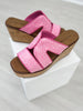 Pierre Dumas FLYNN-2 Wedges in Light Pink
