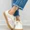 Mia Axel Sneakers in Off White
