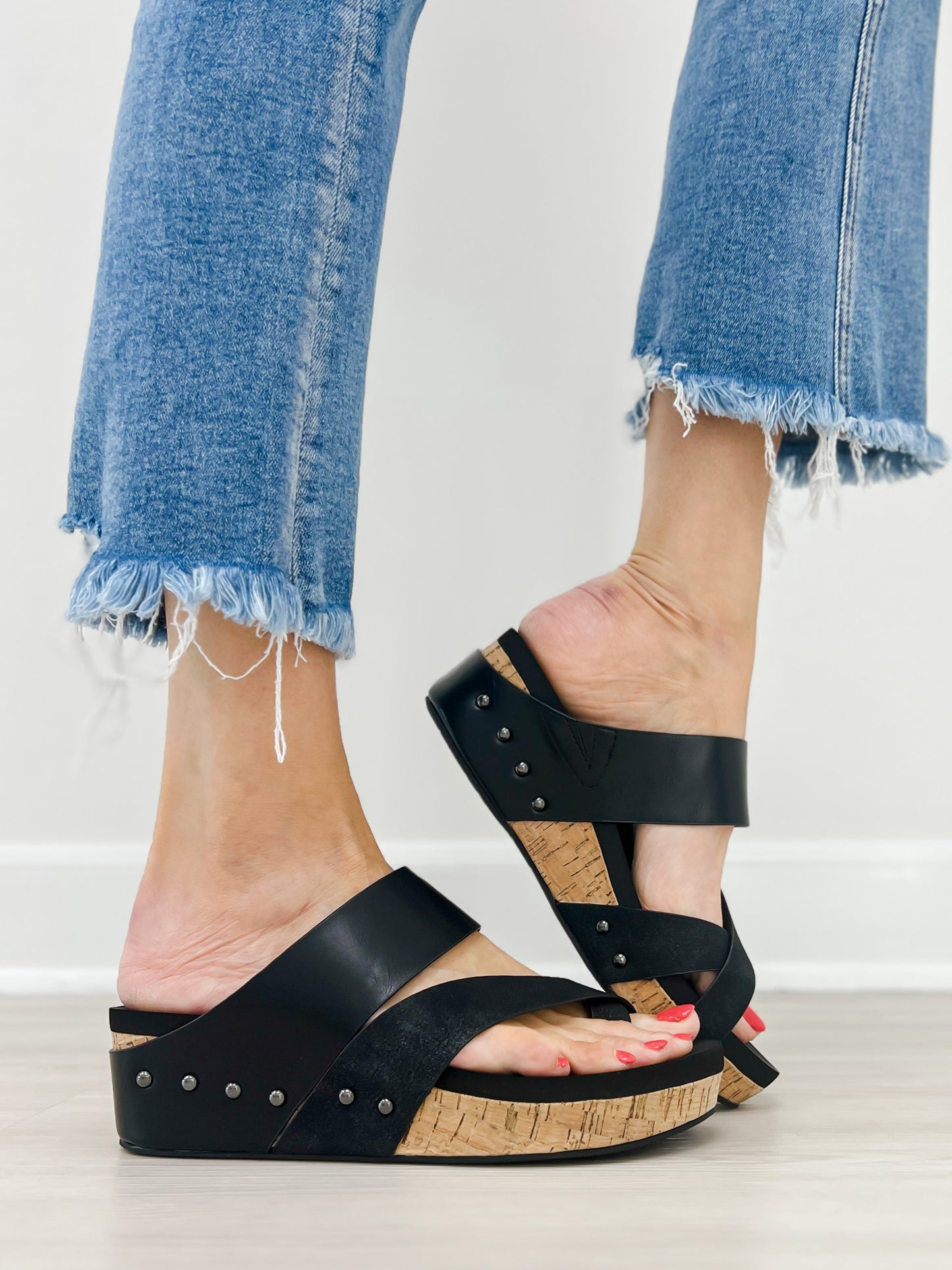 Pierre Dumas Tricia-3 Sandals in Black