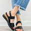 Pierre Dumas Expand-6 Sandals in Black