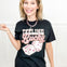 Feeling Lucky Pink Foiled Graphic Tee