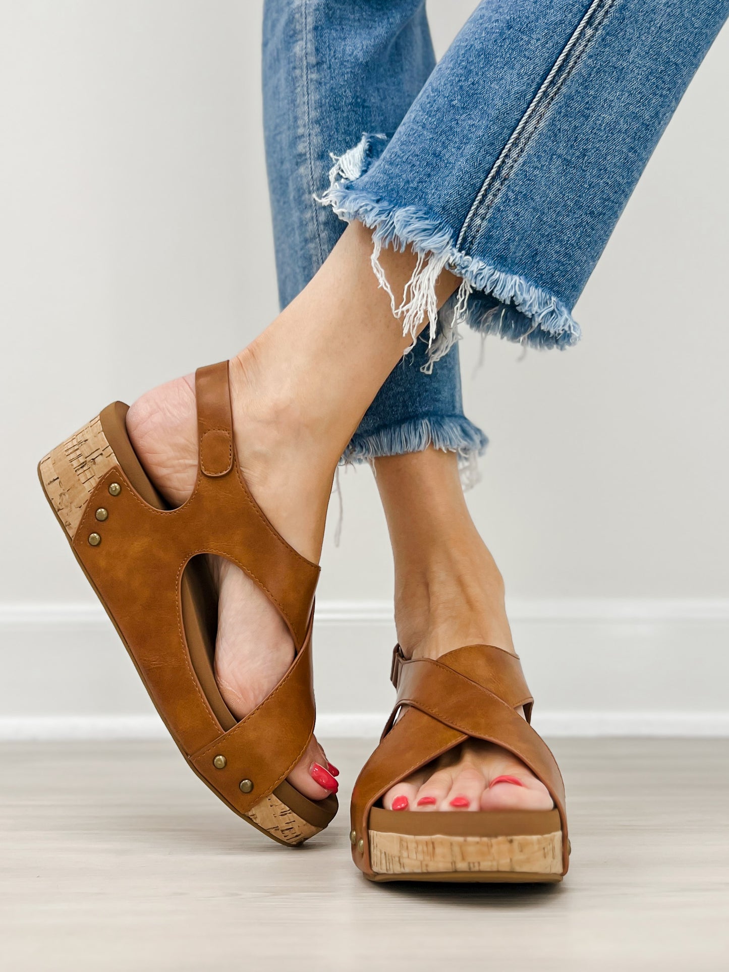 Pierre Dumas Tricia-2 Sandals in New Tan