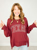 Long Sleeve French Terry TEXAS Sweatshirt