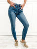 Judy Blue "REESE" High Rise Tummy Control No Distressing Skinny Denim Jeans