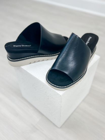 Pierre Dumas Expand-1 Sandals in Black