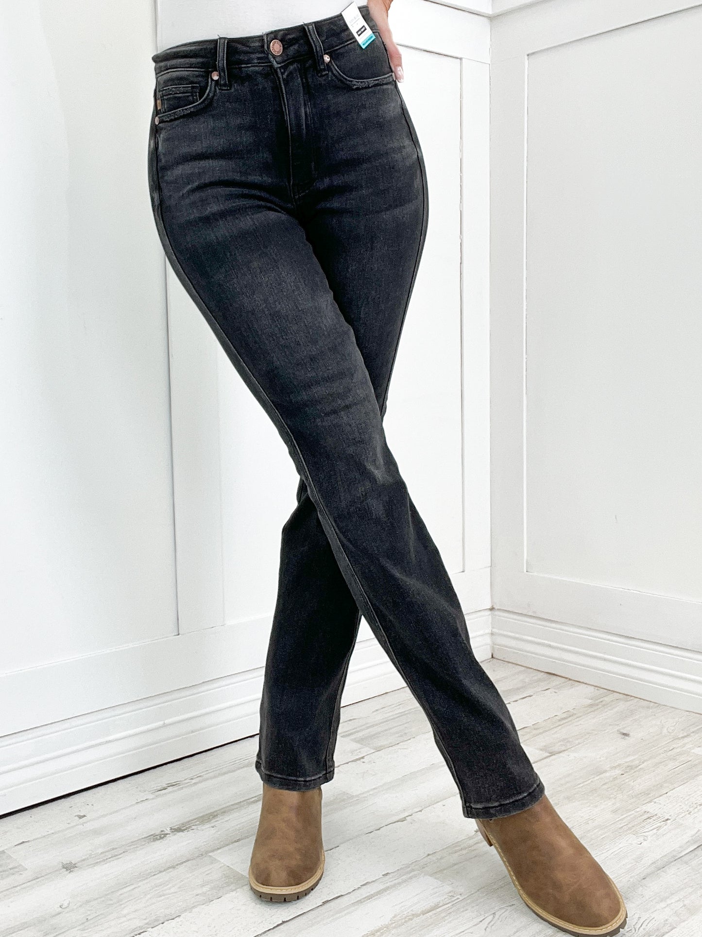 Judy Blue AFTER MIDNIGHT Black Hi-Rise Bootcut Jeans in 3 Inseams