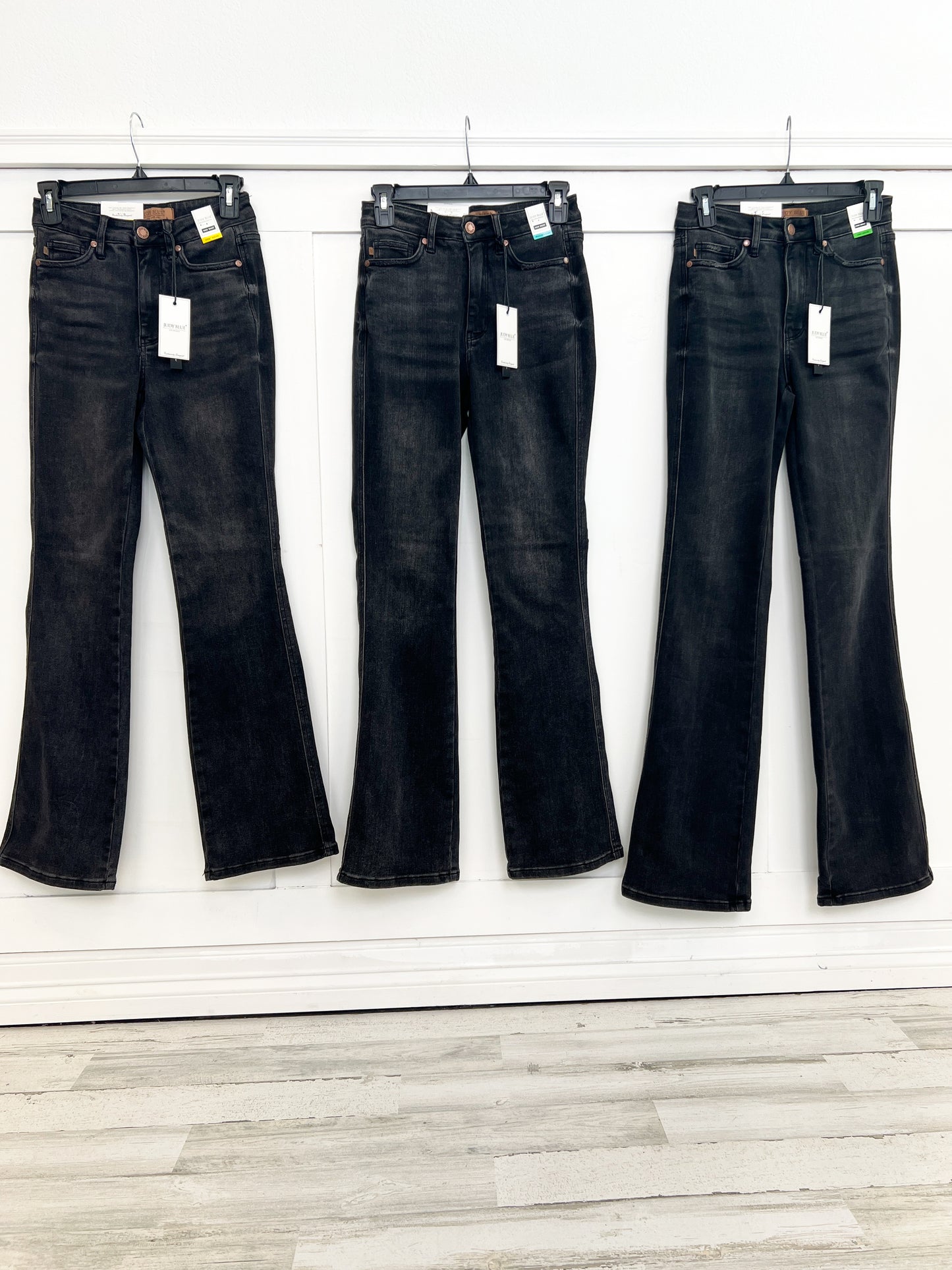 Judy Blue AFTER MIDNIGHT Black Hi-Rise Bootcut Jeans in 3 Inseams