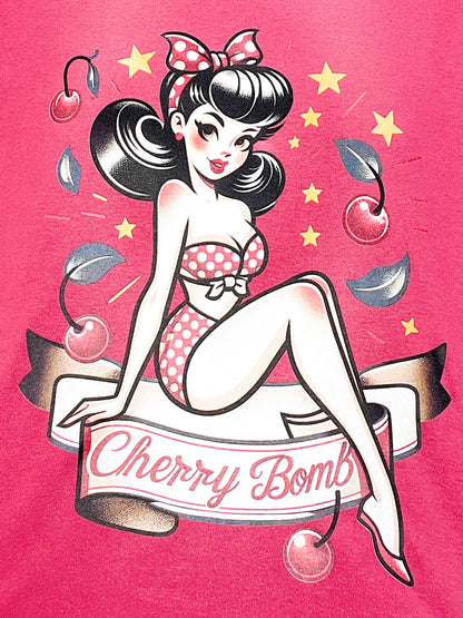 Cherry Bombshell Graphic Tee