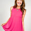 Sleeveless Round Neck Bulgari Solid Top