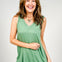 Sleeveless V-Neck Solid Top