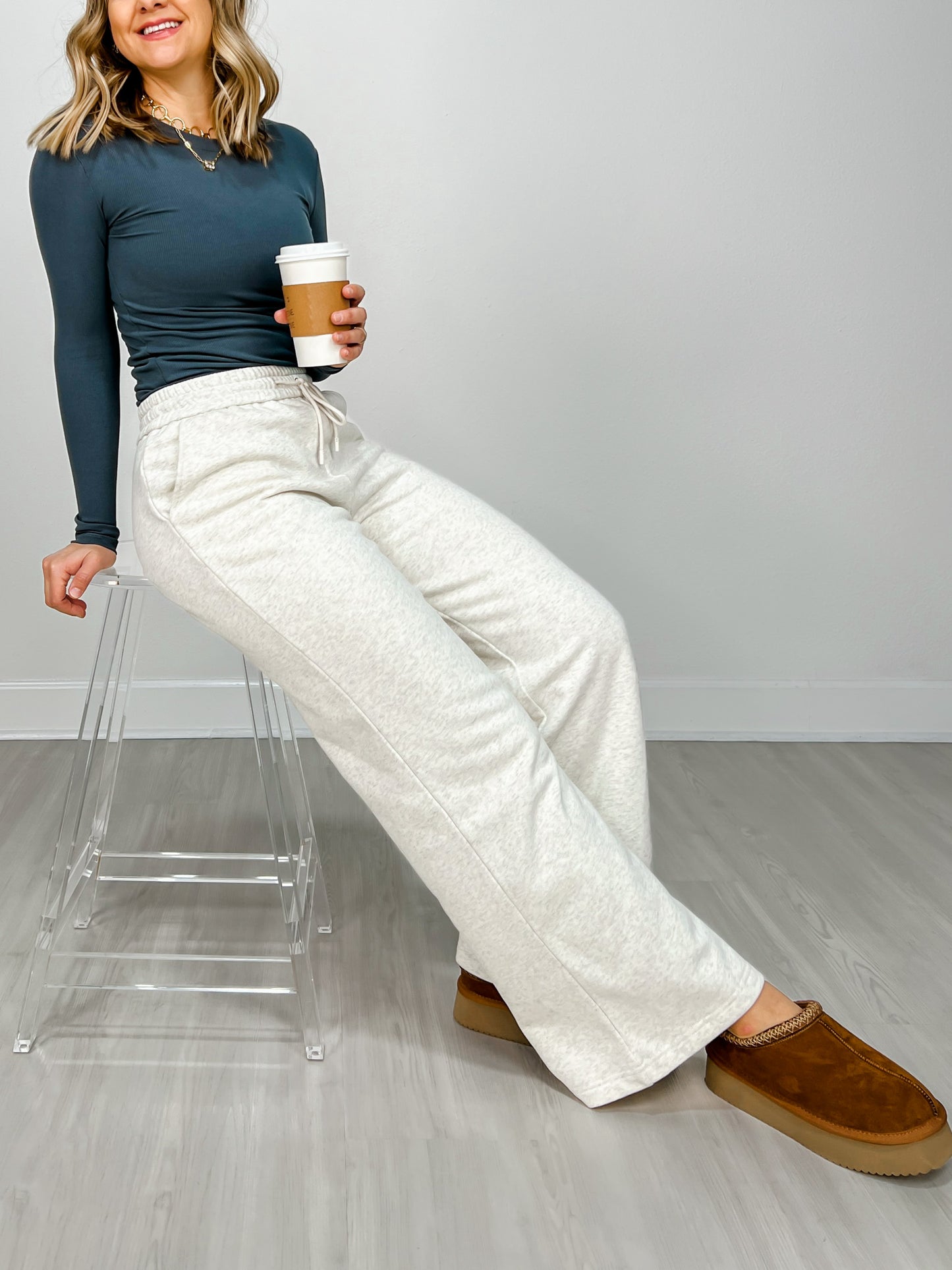 Elastic Waist Pull-on Sweatpants