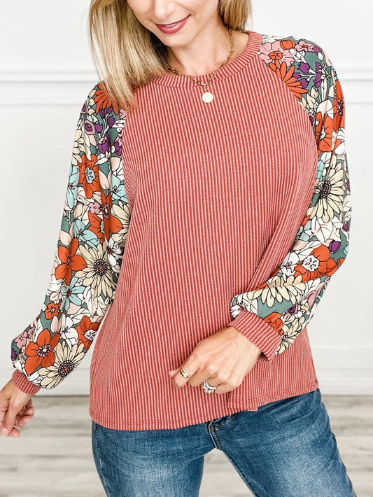 Dalia Floral Top