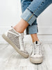 Shu Shop Severine Hi-Top Rhinestone Sneaker in Silver