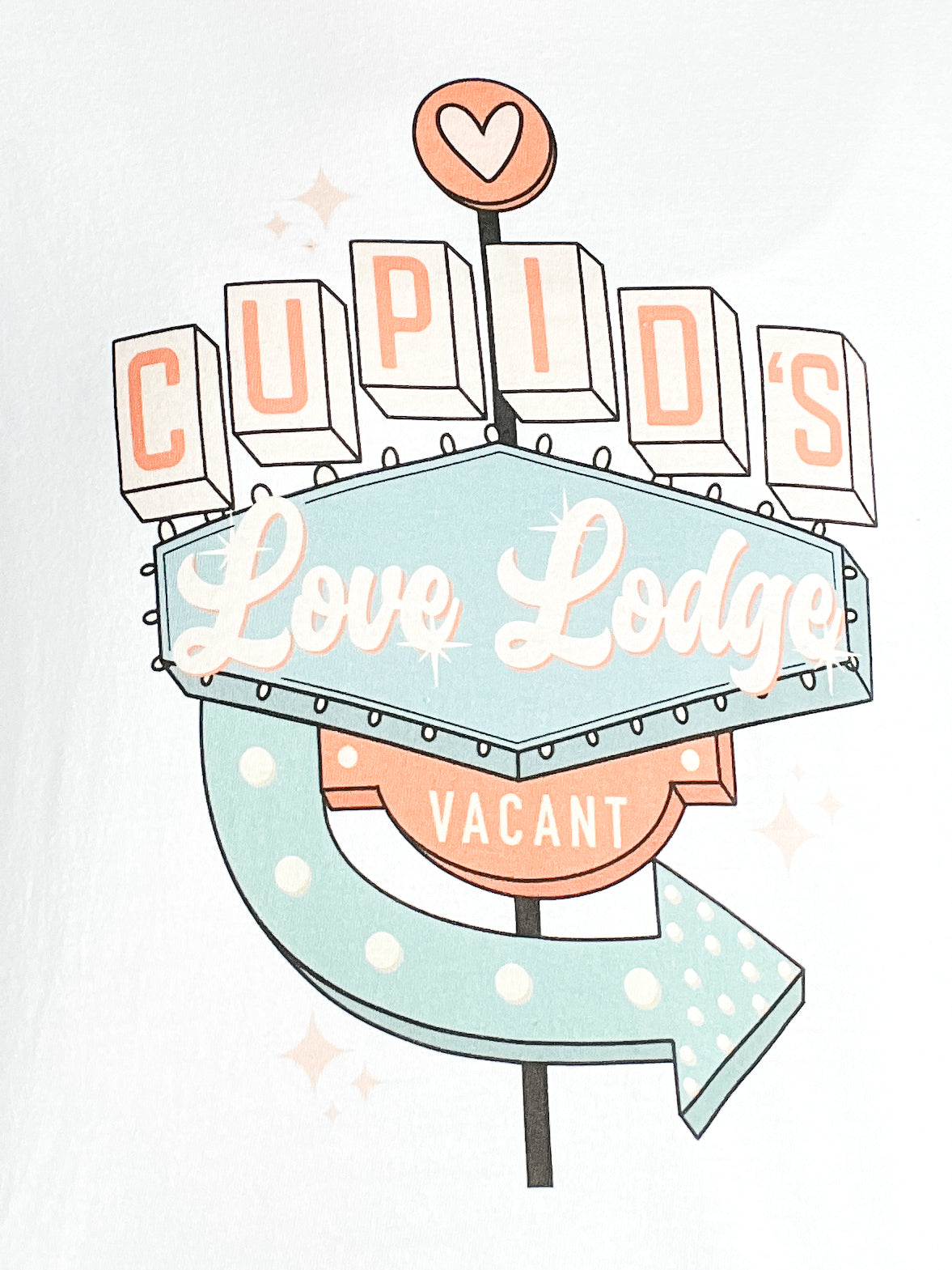 Cupid's Love Lodge Graphic Tee