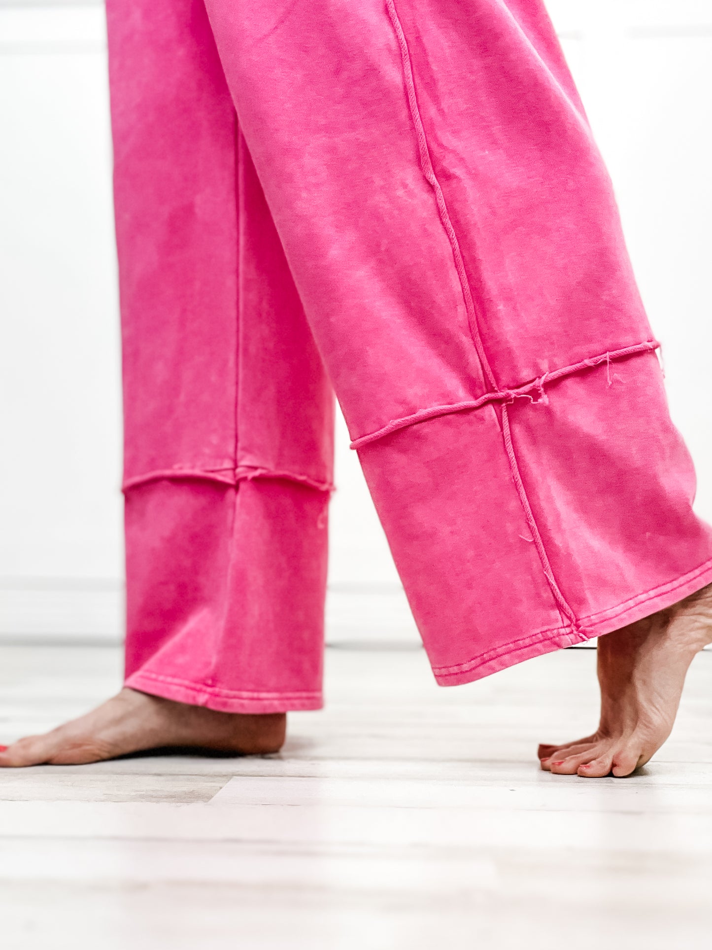 High Pursuit Washed Cotton Terry Lounge Pants