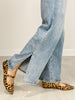 Comfort Stretch Wide Leg Denim with Drawstring Waist