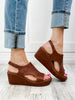 Corkys ALL Carley Wedge in Bourbon Shoe