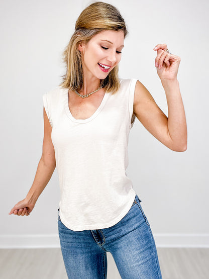 Chasin Dreams Scoop Neck Tee