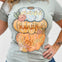 Grateful Thankful Blessed Gold Foil Graphic Tee