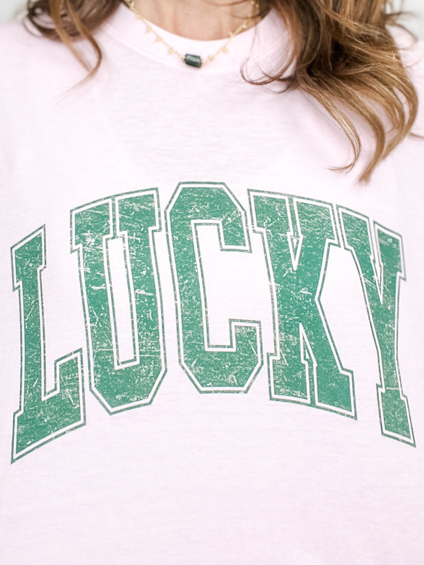 Lucky University Graphic Top