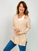 Viscose Front Seam Long Sleeve Sweater