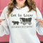 Get In Loser Oregon Trail Graphic Sweatshirt