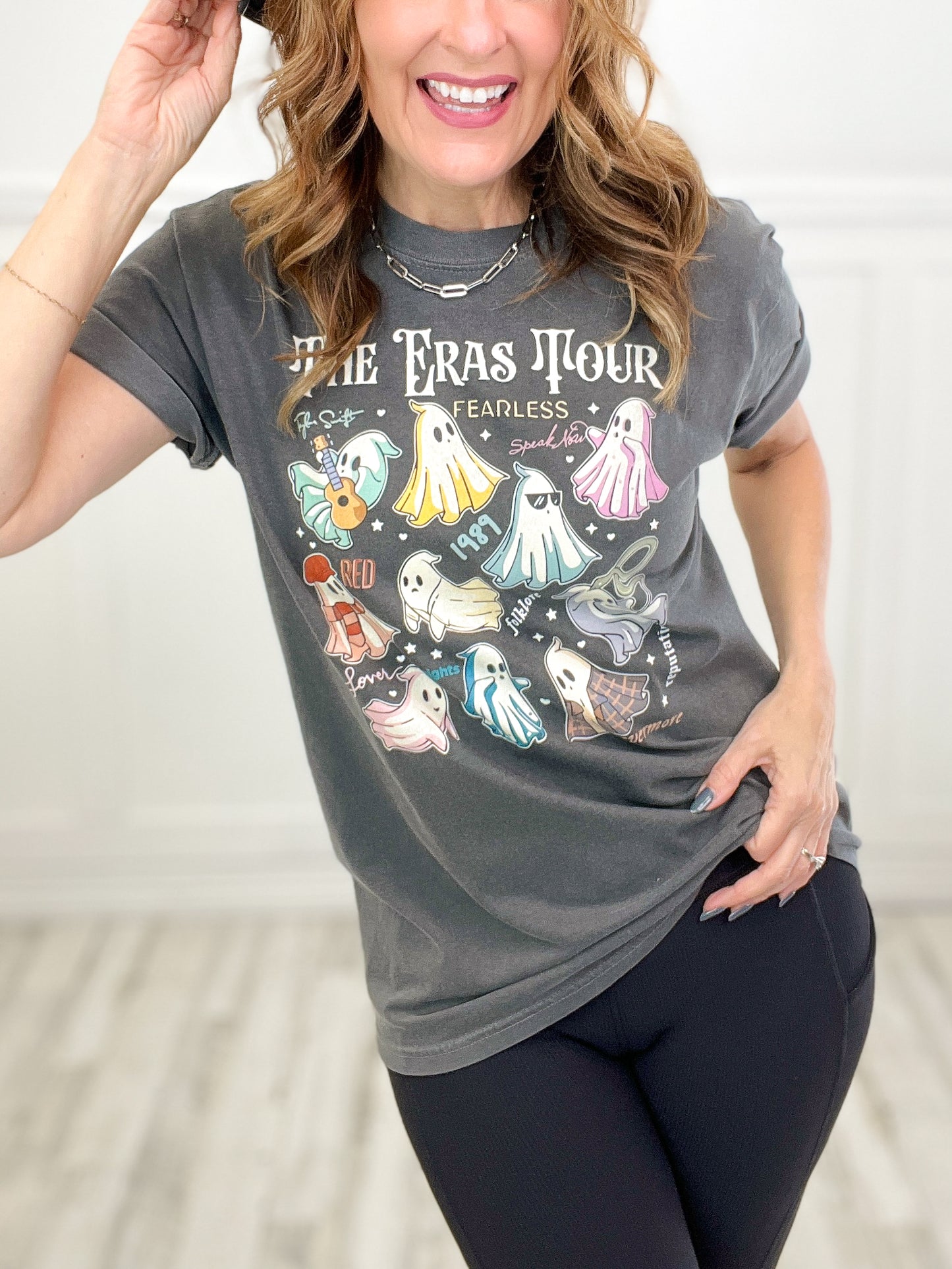The Eras Tour Halloween Ghosts Graphic Tee