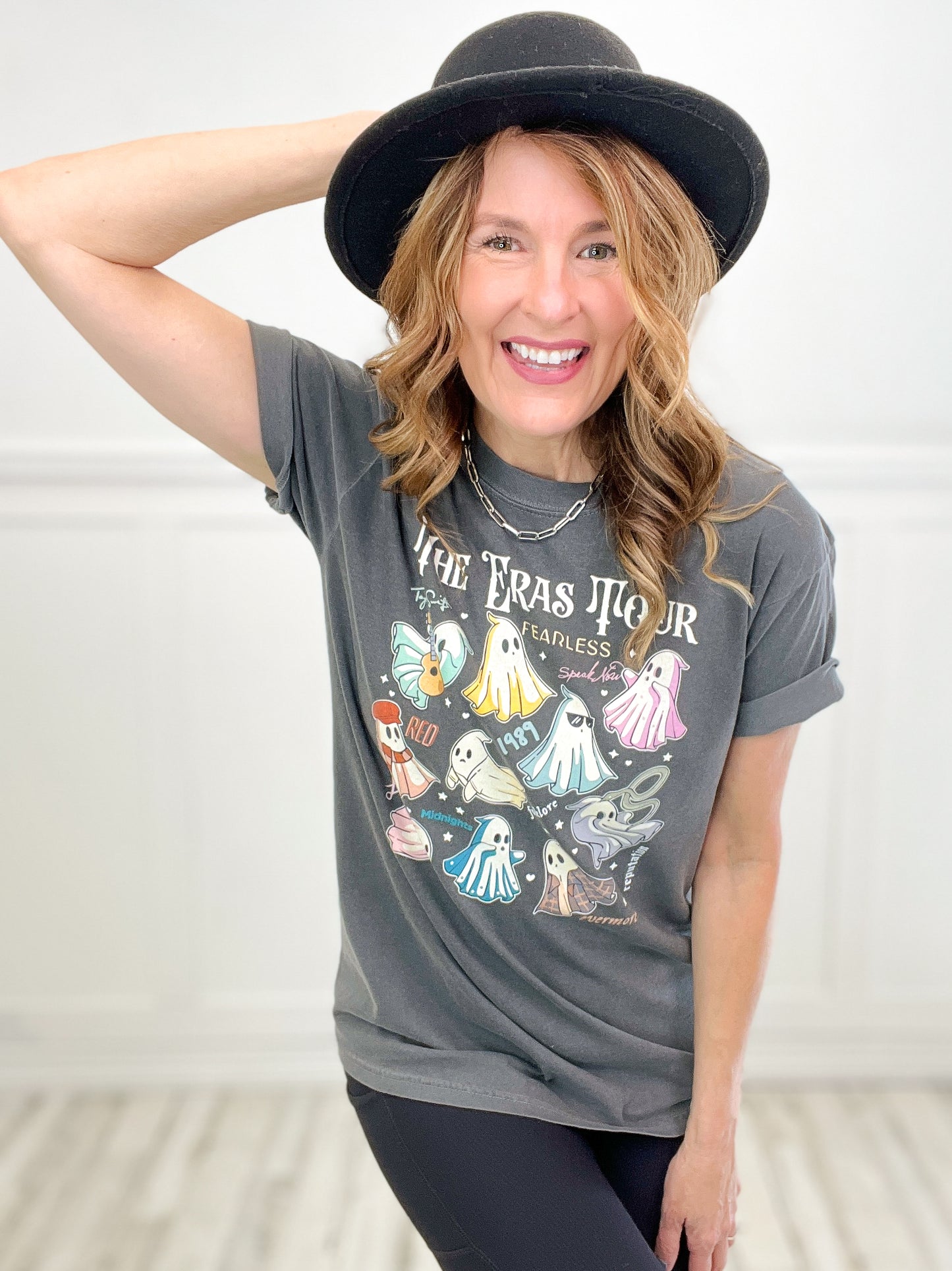 The Eras Tour Halloween Ghosts Graphic Tee