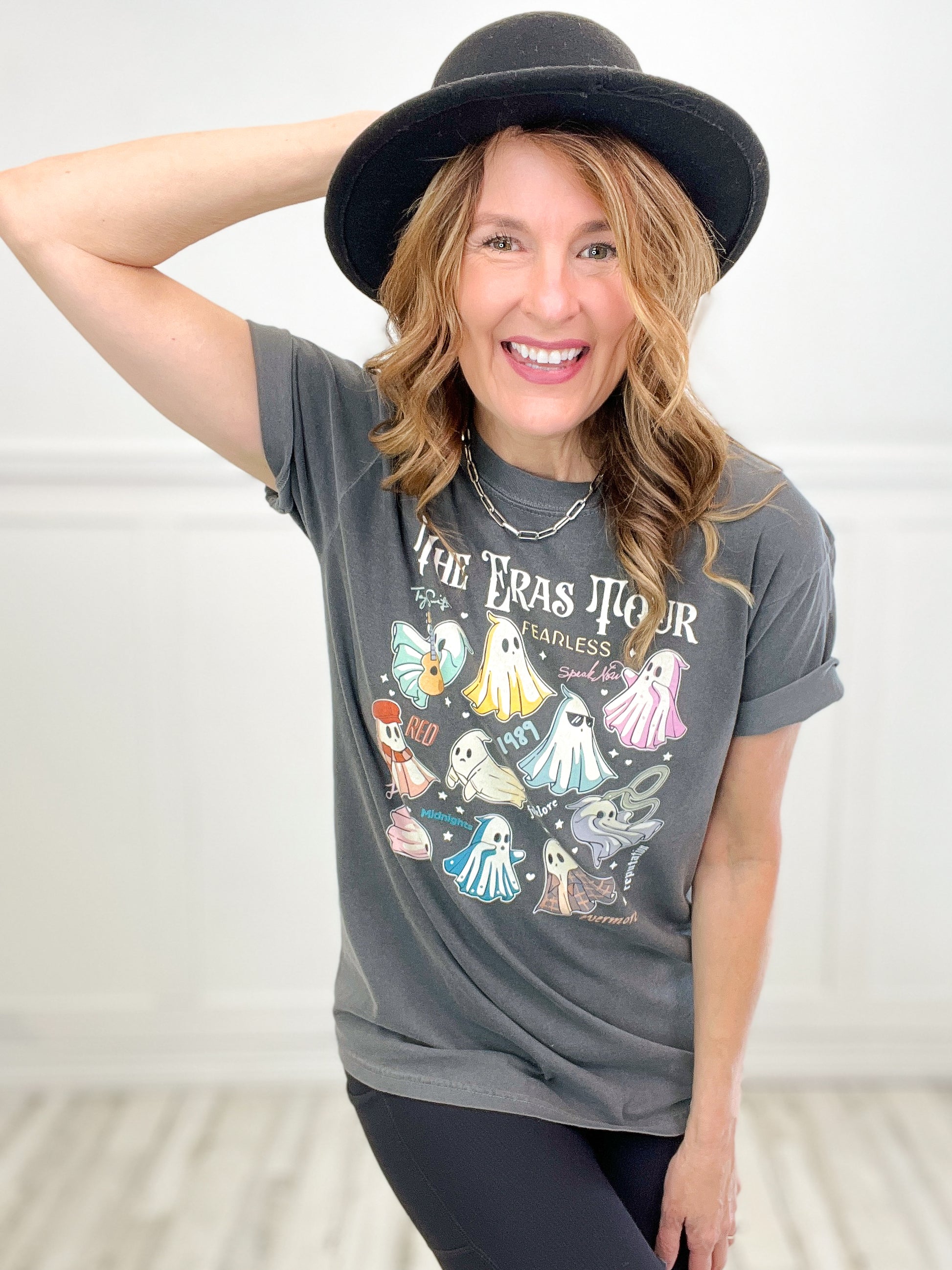 The Eras Tour Halloween Ghosts Graphic Tee