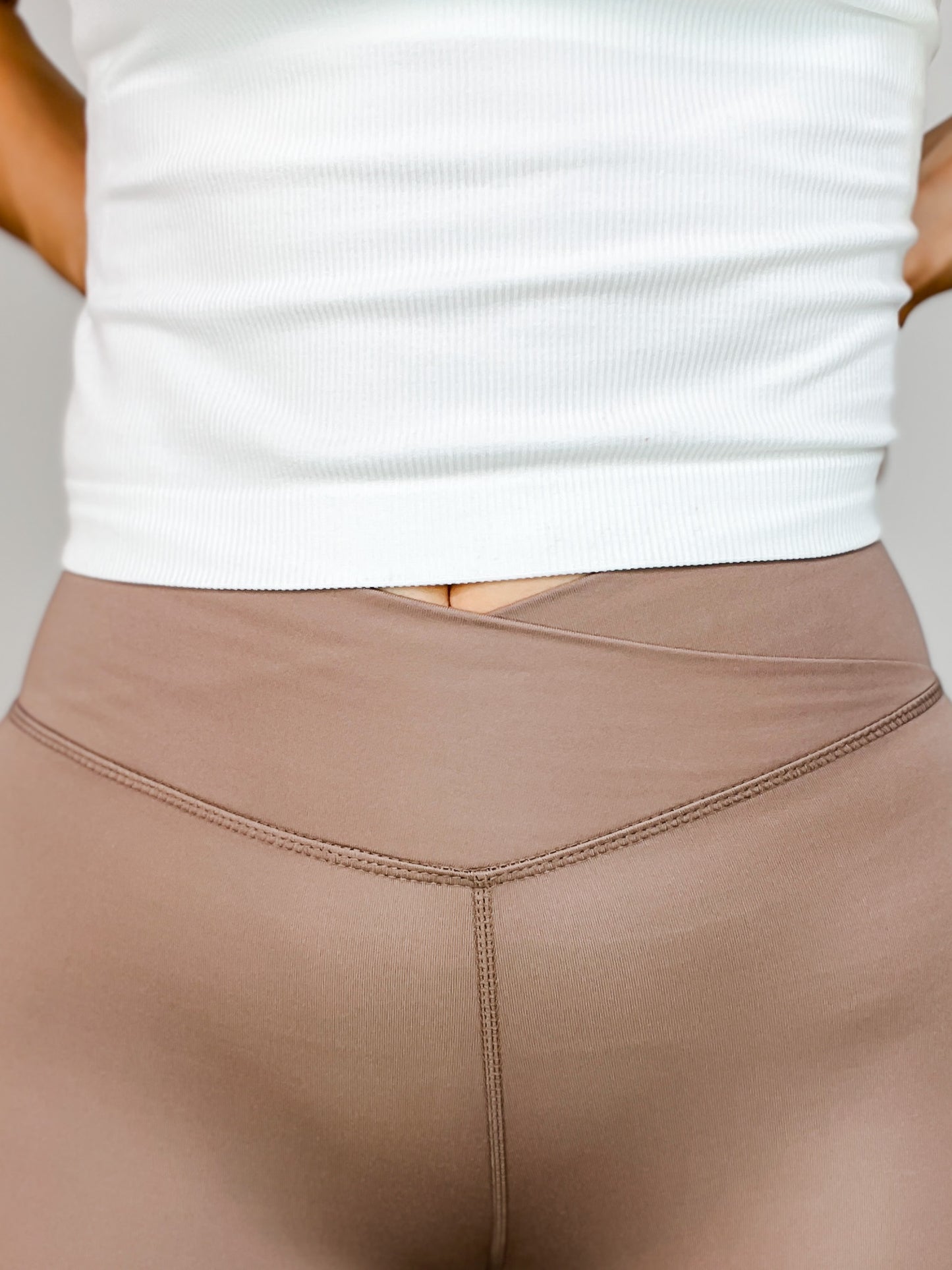 Venice Crossover Waist Leggings