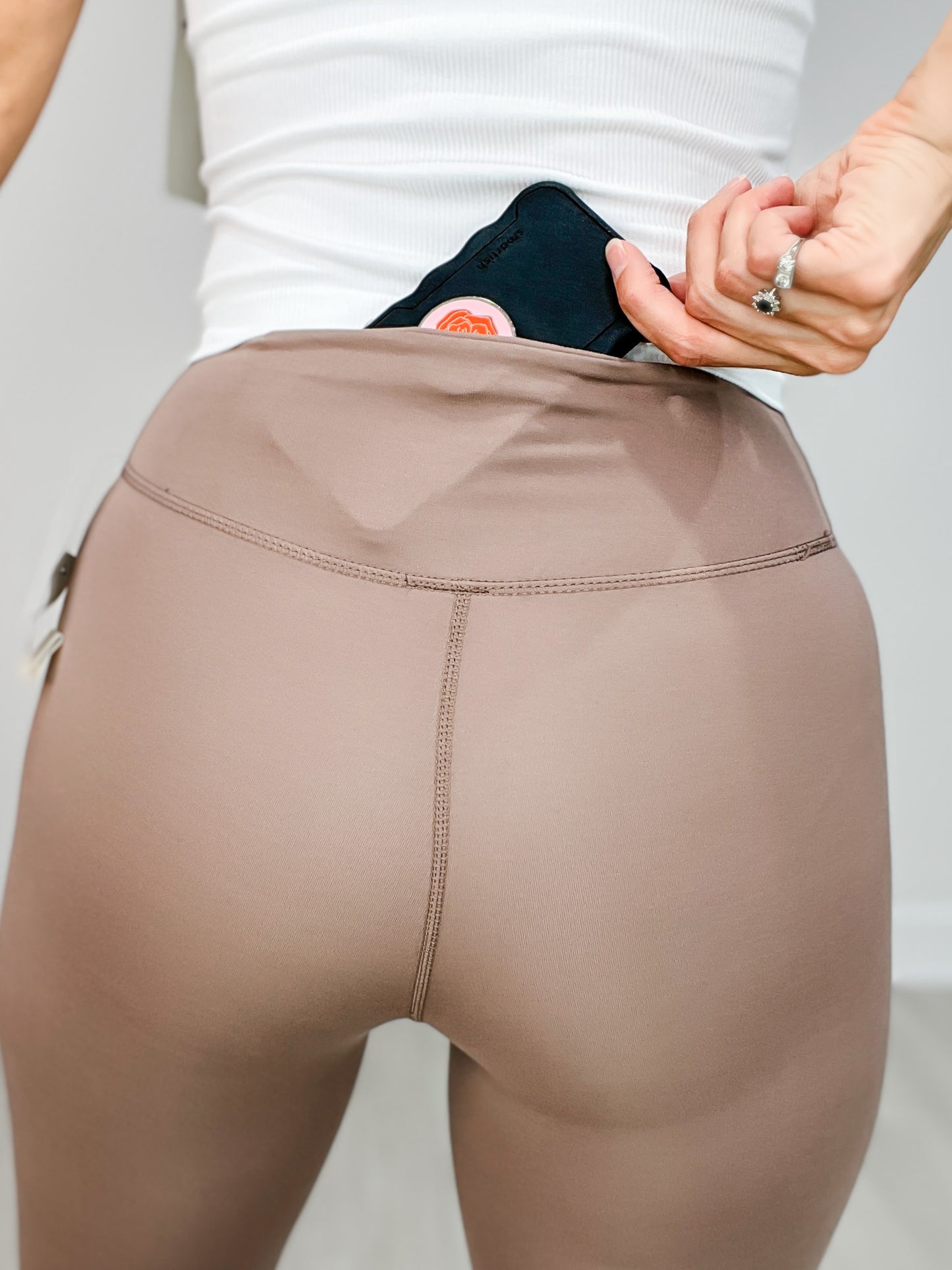 Venice Crossover Waist Leggings