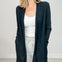 Soft Ribbed Longline Cardigan