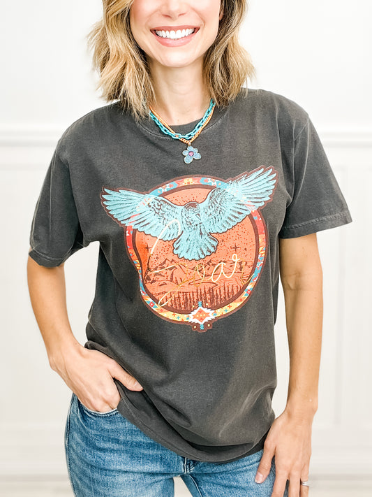 Soar Turquoise Graphic Tee