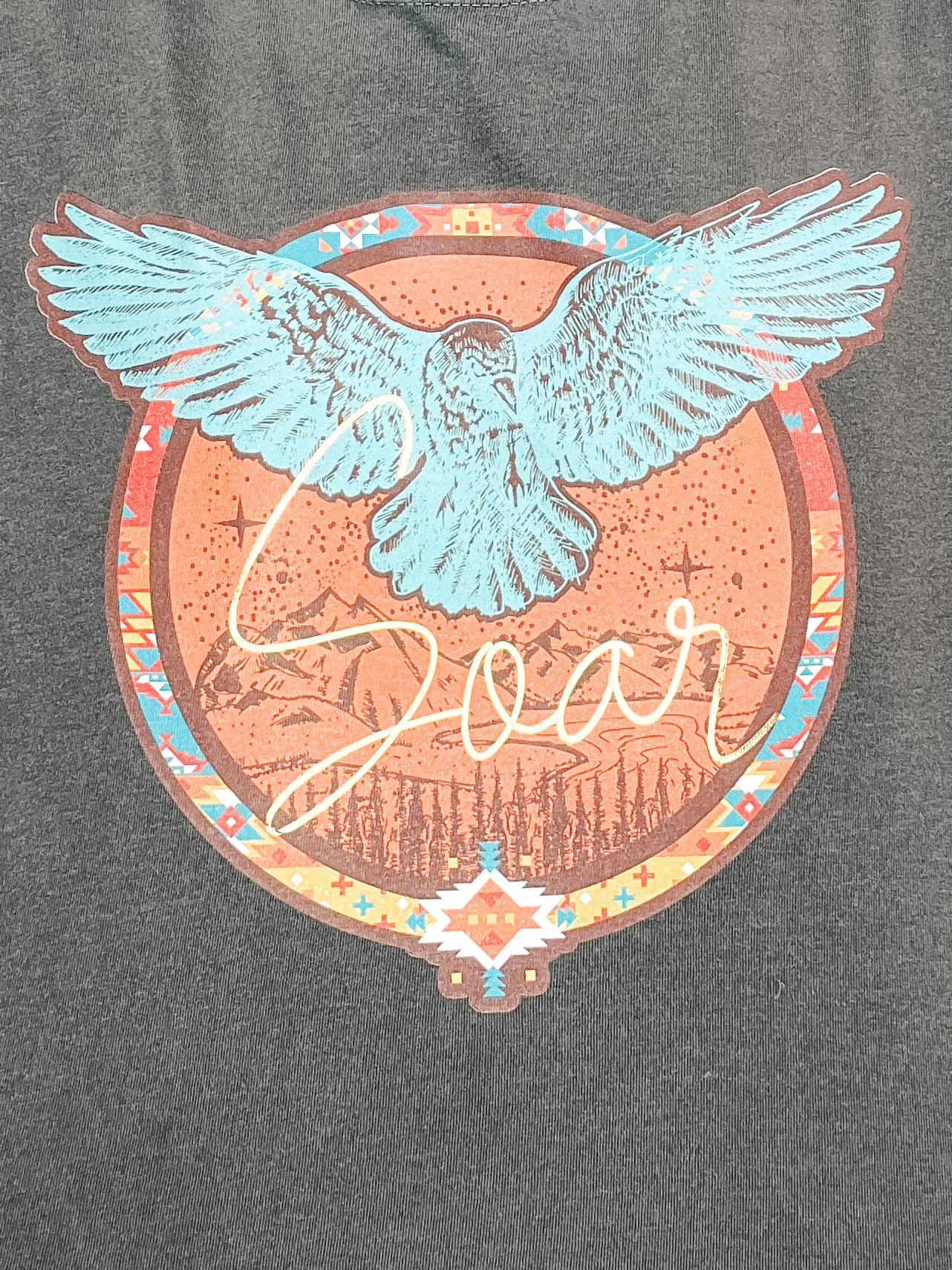 Soar Turquoise Graphic Tee