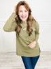 Oversized Long Sleeve Side Split Sweater Top