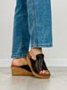 Corkys Neon Moon Cork Wedges in ESPRESSO CRINKLE