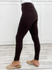 Magic High Waisted Double Knit Pants in CHOCOLATE - Skinny or Kick Flare