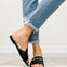 Corkys Bit Of A Breeze Slide Sandals in Black