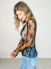 Unlined Lace Long Sleeve Top - GRP A