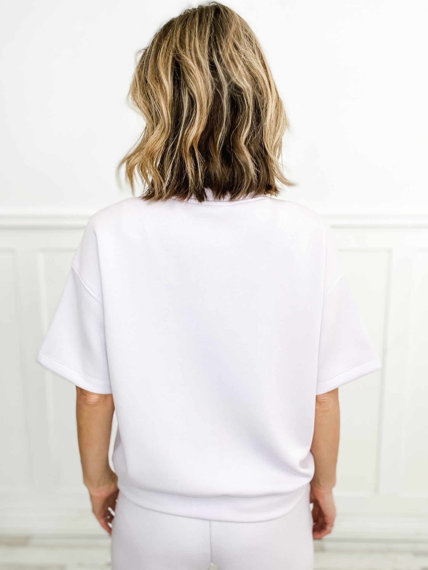 Ready Or Not Modal Poly Span Mock Neck Top - Group A