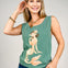 Painted Mermaid Graphic Tank Top